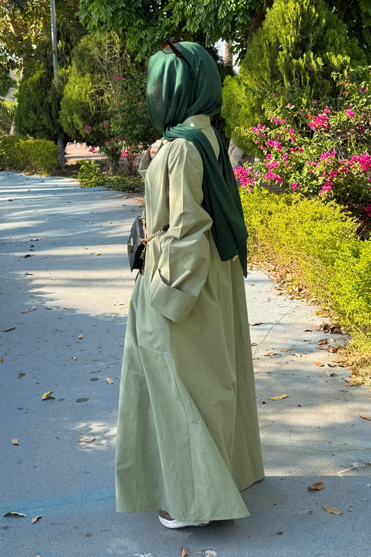 The Shirt Dress in Mint