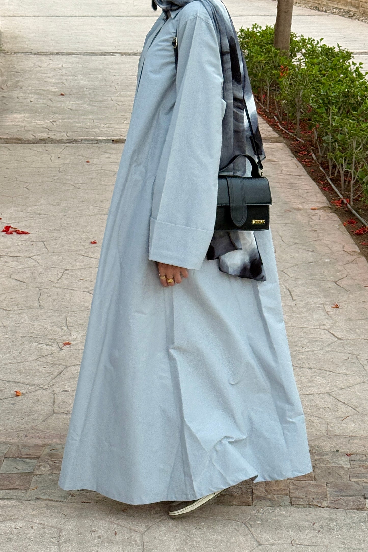 The Shirt Dress in Grey