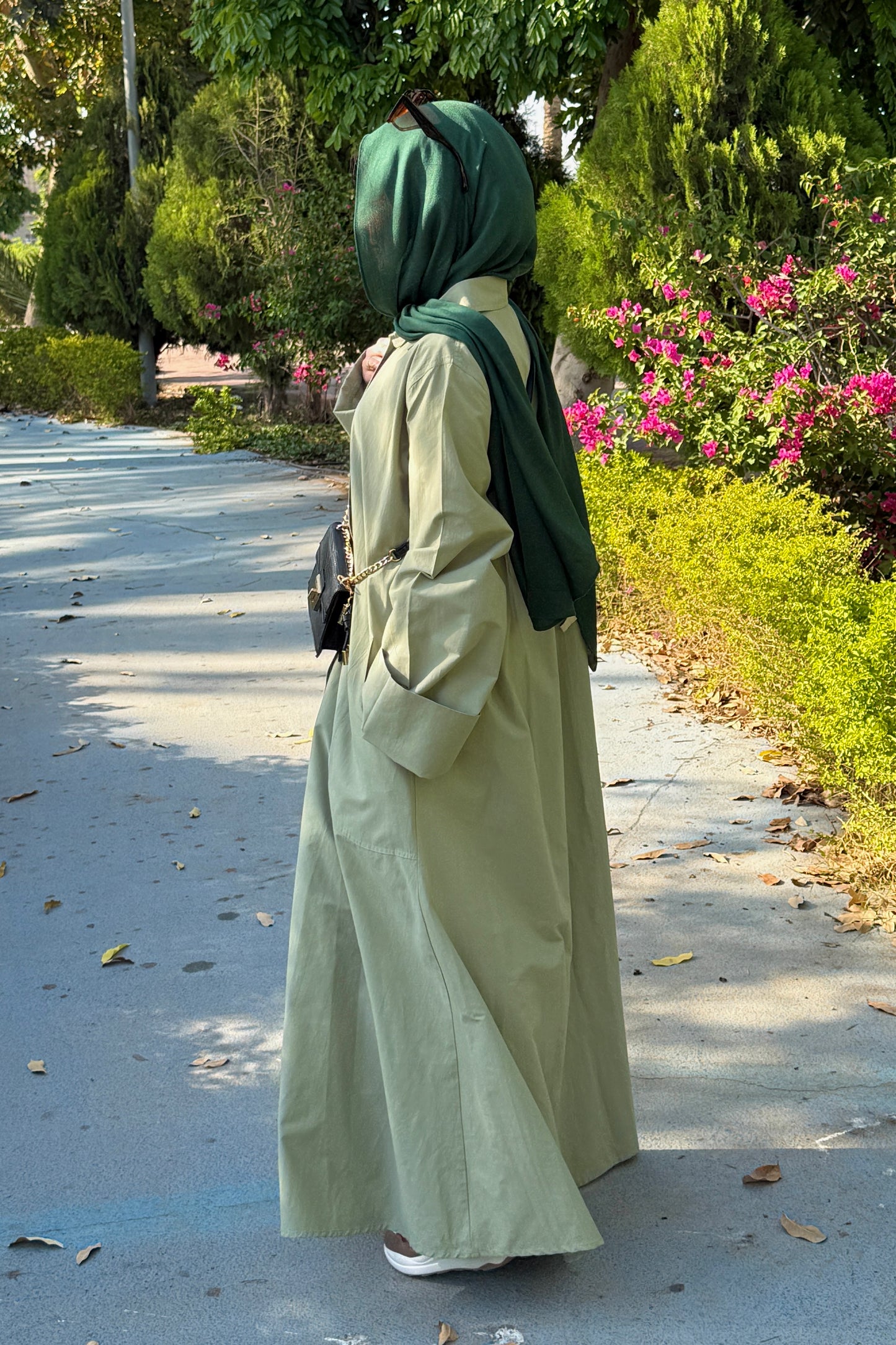 The Shirt Dress in Mint