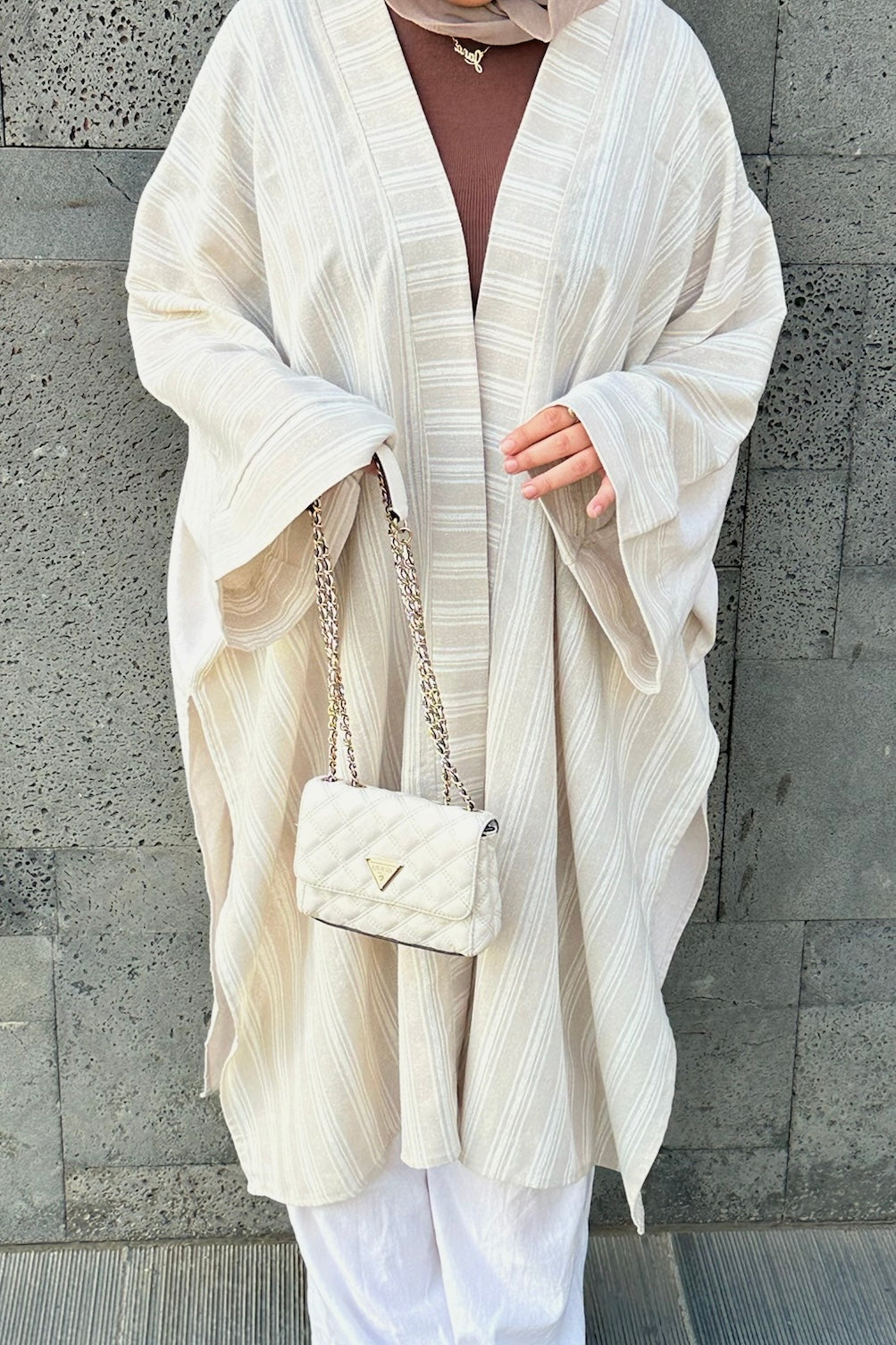 Split Linen Cardigan