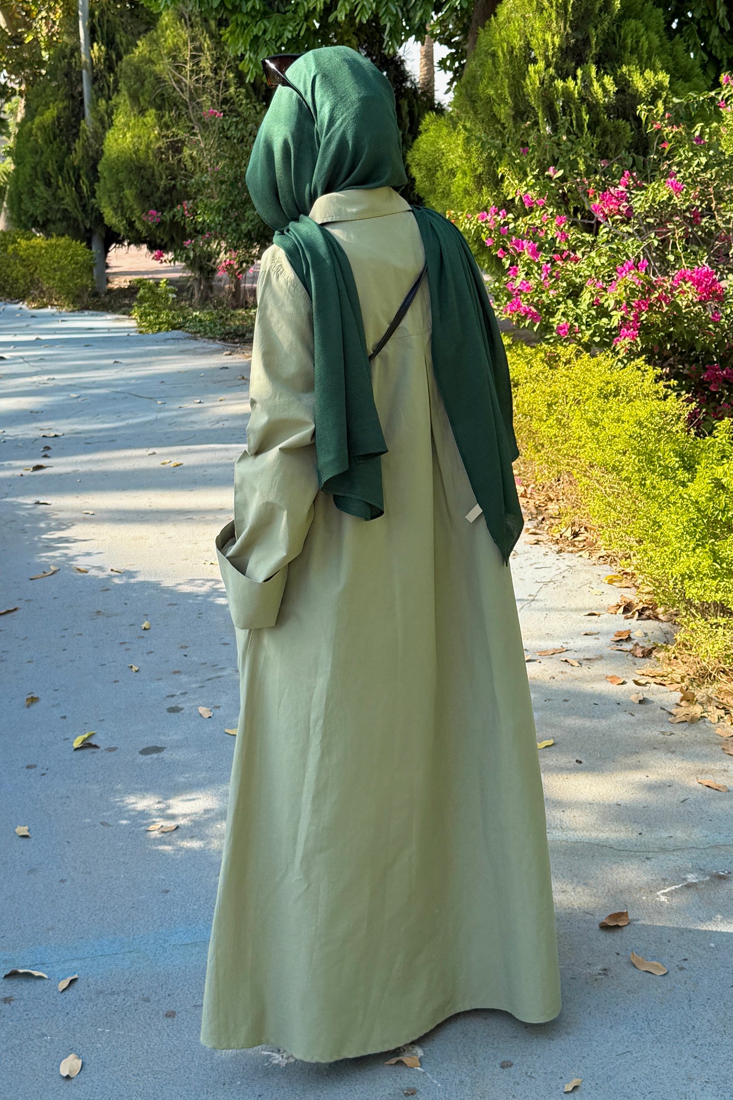 The Shirt Dress in Mint