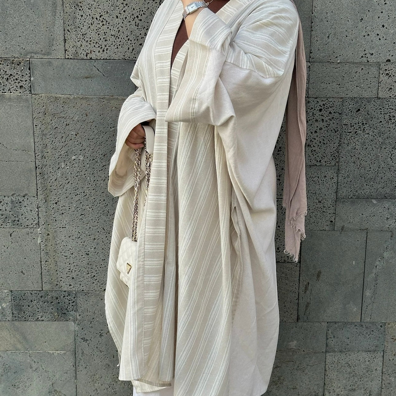 Split Linen Cardigan