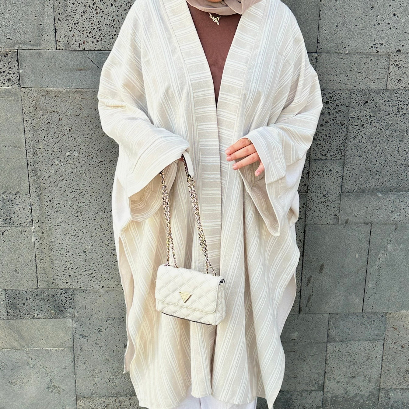 Split Linen Cardigan