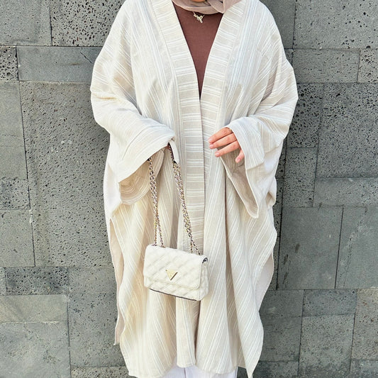 Split Linen Cardigan